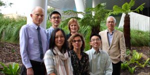 L-R: James Doery, Nicholas Chee, Jun Yang, Elise Forbes, Morag Young, Kay Weng Choy and Winston Chong - PA is a curable yet underdiagnosed form of high blood pressure, caused by over-production of a steroid hormone, aldosterone.