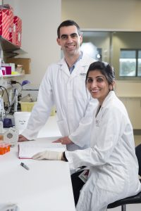 Dr Jason Cain, Research Group Head, Developmental & Cancer Biology and Dr Sara Khan, Australian Lions Childhood Cancer Research Foundation Fellow - Researchers are working to establish and pilot an Australian-first service for analysing the most common type of paediatric brain cancer.