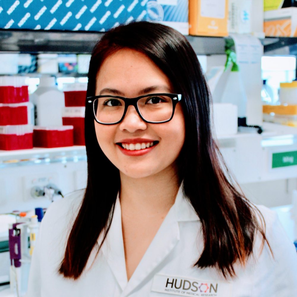 Trang Nguyen is a member of the Hormone Cancer Therapeutics Research group in the Centre for Endocrinology and Metabolism.