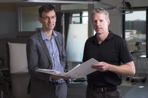 Dr Daniel Croagh and Professor Brendan Jenkins - new funding will assist the preclinical studies of three different immune-based drugs in pancreatic ductal adenocarcinoma, a common cancer.