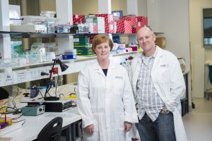 Dr Michelle Tate and Associate Professor Ashley Mansell say a discovery could form a strategy to protect the world’s population from a potential outbreak of pandemic influenza.
