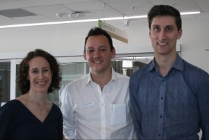 L-R: Ms Tara Gallo, Mr Ram Nataraja and Aidan Kashyap - Research leading to improved outcomes for babies with congenital diaphragmatic hernia (CDH) was the focus of a community forum last month.