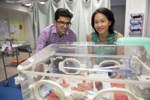 Dr Atul Malhotra and Dr Rebecca Lim says a world-first therapy using cells from the human placenta to treat BPD in premature babies, is giving hope to families.