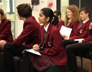 Students from Monash Tech School at Hudson Institute.