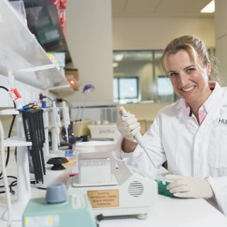 Associate Professor Claudia Nold from the Interventional Immunology in Early Life Diseases Research Group at Hudson Institute