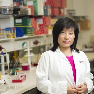 Professor Giuying Nie from the Implantation and Placental Development Research Group at Hudson Institute
