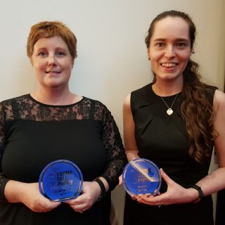Dr Michelle Tate and Dr Erin McGillick receives 2021 Young Tall Poppy Award
