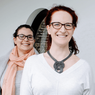 Dr Jemma Evans and Nadia at Hudson Institute - Researchers have observed similarities in behaviour between the pre-menstrual desert spiny mouse and humans.