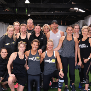 Prof Brendan Jenkins took part in two Metafit sessions last weekend, held in memory of the late fitness trainer, Daniel Wilson.