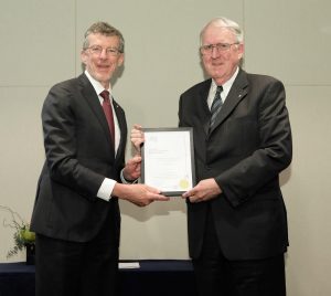 Professor Jock Findlay AO being elected as a Fellow.