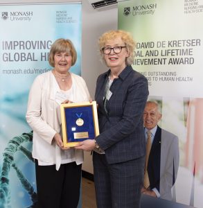 Professor Lois Salamonsen is awarded a Lifetime Achievement Award for reproductive health research.