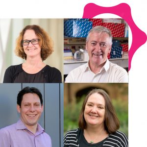 Prof Elizabeth Hartland, Prof Paul Hertzog, Dr Sam Forster, Prof Christine Wells and their immune system discoveries