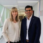 Professor Suzie Miller and Dr Atul Malhotra from the Neurodevelopment and Neuroprotection Research Group at Hudson Institute