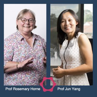 Dr Rosemary Horne and Dr Jun Yang, National Health and Medical Research Council Investigator Grants
