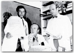 Professor David de Kretser, Professor Bryan Hudson, Professor Henry Burger