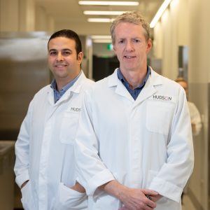 Professor Brendan Jenkins and Dr Mohamed Saad test new treatments for COPD, emphysema and lung cancer.