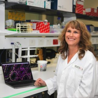 Dr Liza O'Donnell at Hudson Institute discussing male fertility breakthrough