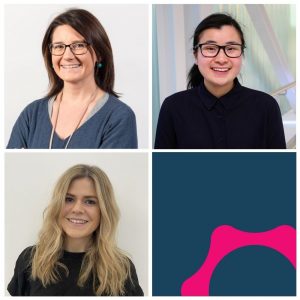 Penny Whiley Holly Ung and Madeleine Smith announced the 2021 SCS 3MT Competition final winners.