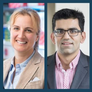 A/Prof Claudia Nold and Dr Atul Malhotra - Associate member positions for two of our own