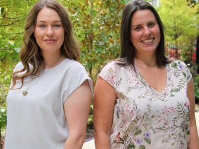 Dr Miranda Davies-Tuck and PhD student Kirstin Tindal at Hudson Institute turning an experience of stillbirth into a life's work.