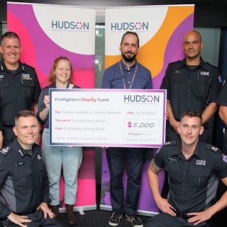 Firefighters Charity Fund support BRCA1 gene sequencing at Hudson Institute of Medical Research.