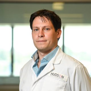 Scientist, Dr Sam Forster discovers a bacteria that causes weight loss and intestinal inflammation in the microbiome of mice used to study IBD.