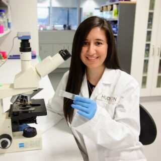 Dr Cristina Giogha's research on the causes of gastroenteritis, could lead to new, more effective treatments.