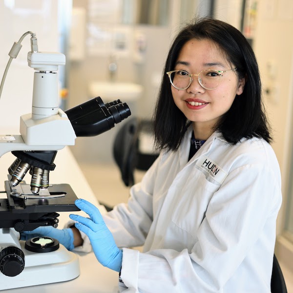 Dr Christy Ying focusses her research on finding a new Lymphoma treatment at Hudson Institute.