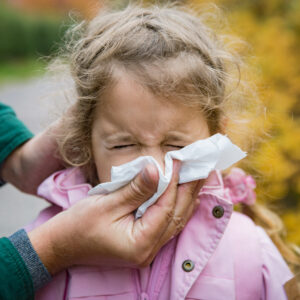 Father wiping daughter's nose with handkerchief, RSV 2023 - what you need to know