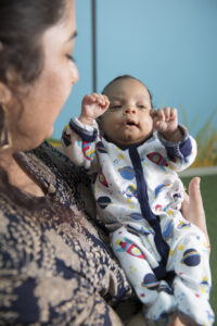 Baby Ronick and mum Hannah