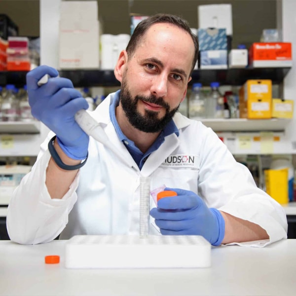 Associate Professor Gantier's discovery that a cancer drug could be used to treat damaging inflammation in severe COVID-19 infections. 