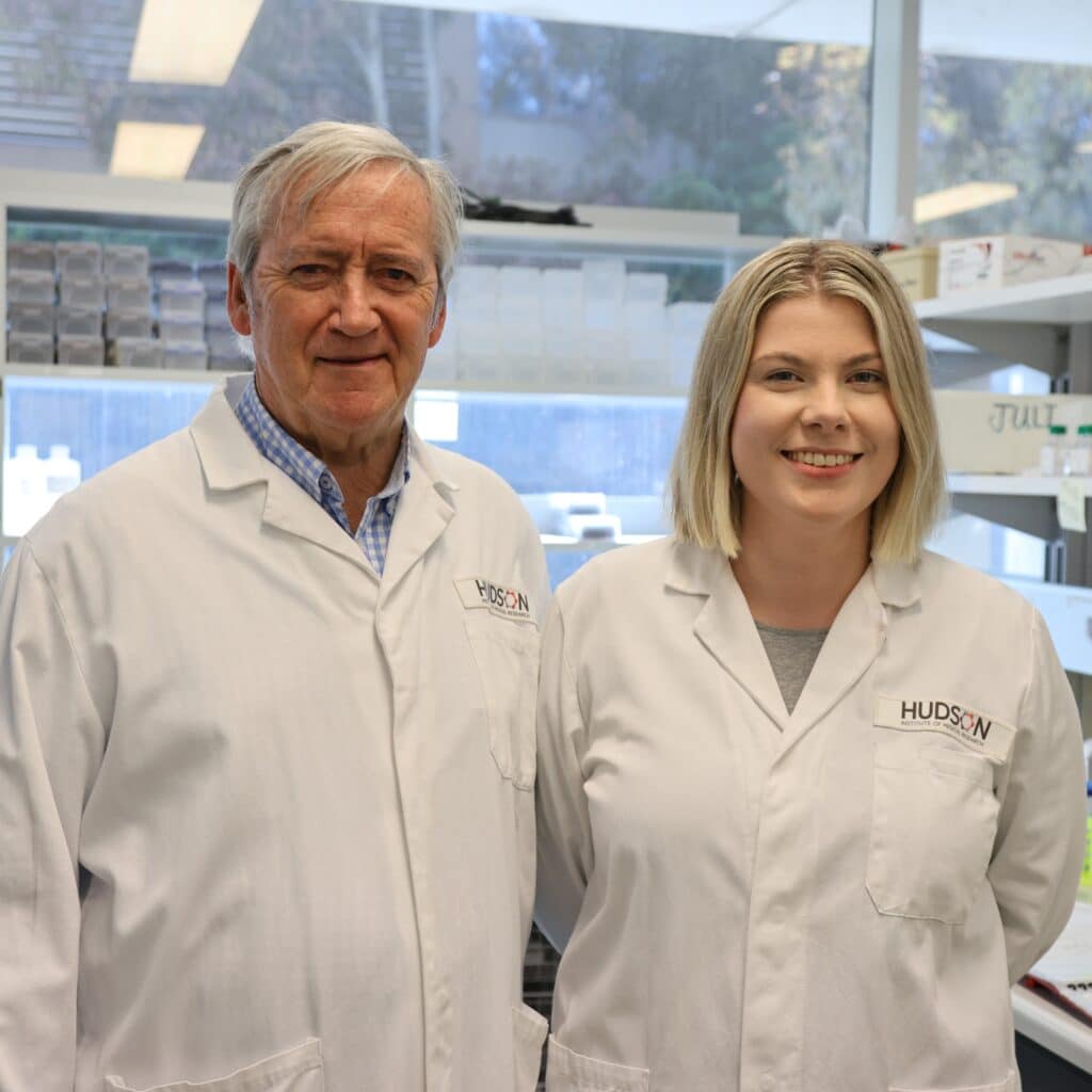 Professor Paul Hertzog's and Dr Nicole Campbell's who have discovered that IFN-e is a natural tumour suppressor 