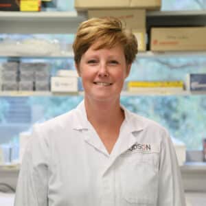 Associate Professor Michelle Tate who studies critical stage and fatal influenza 