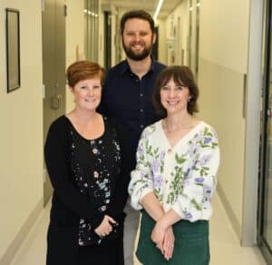 A/Prof Michelle Tate, Dr Chris Harpur, Dr Alison West researching Lung inflammation