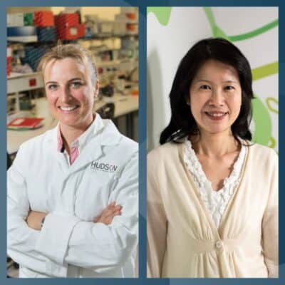 NHMRC 2024 recipients Professor Claudia Nold and Associate Professor Flora Wong