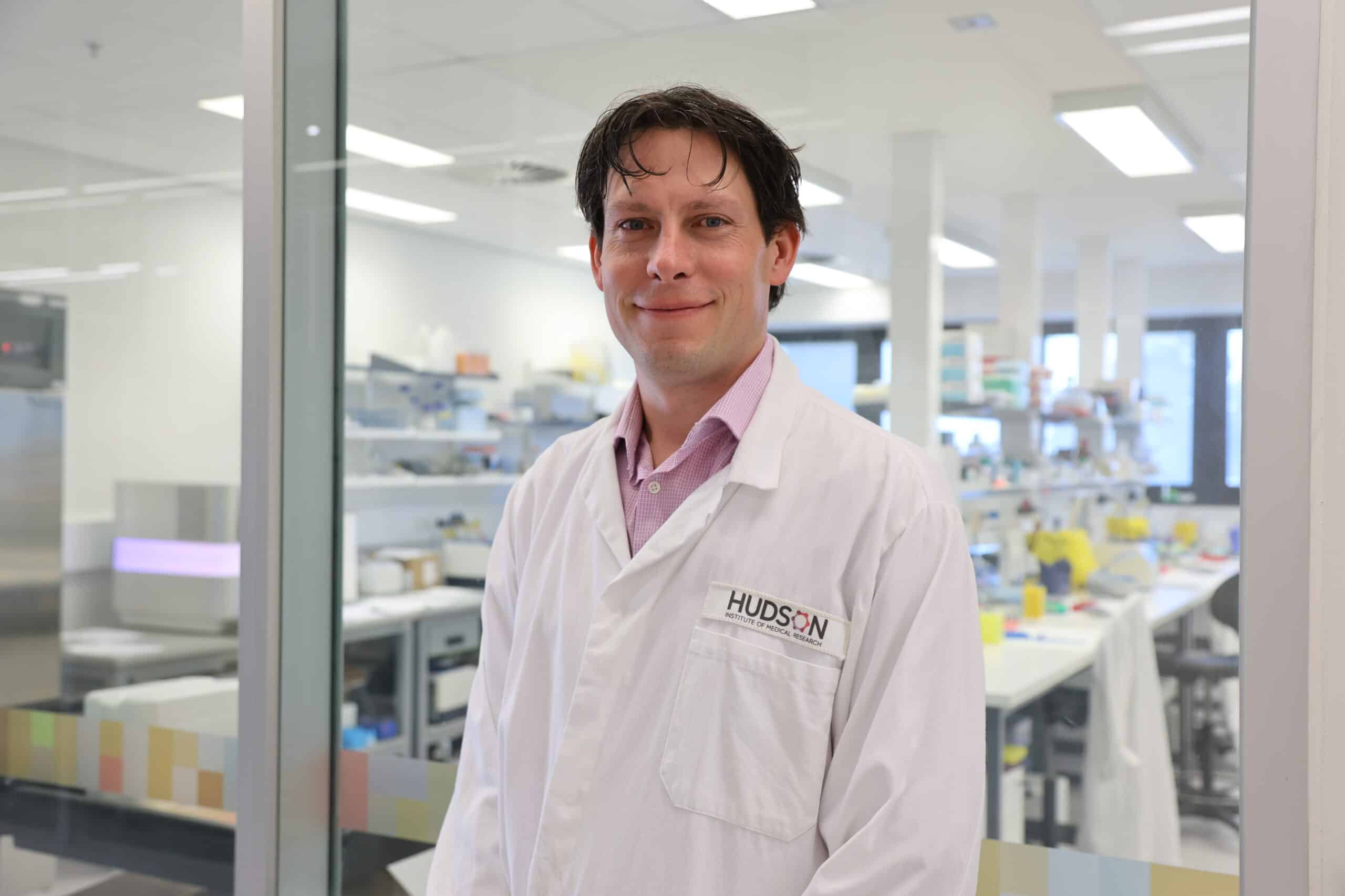 Associate Professor Samuel Forster researching Microbiome therapeutics