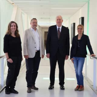 Dr Ina Rudloff_Professor Marcel Nold_CEO of Norman Beischer Foundation Andrew Brookes and Professor Claudia Nold