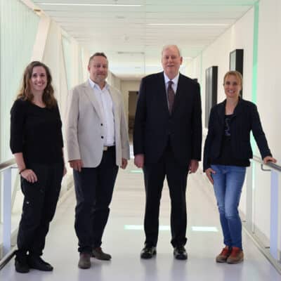 Dr Ina Rudloff_Professor Marcel Nold_CEO of Norman Beischer Foundation Andrew Brookes and Professor Claudia Nold